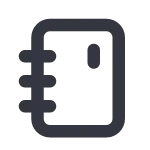 Notebook SVG Icon